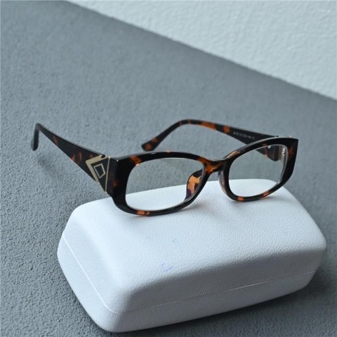 Janvancy Women's Oval Tortoise Anti-Blue Light Reading Glasses