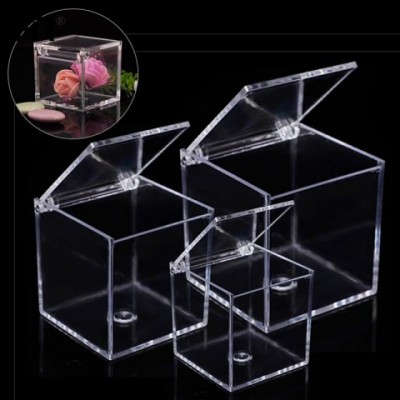 Large Capacity Portable Acryl Jewelry Storage Box for Earrings, Necklaces, Rings