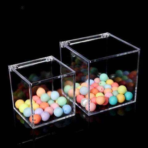 Large Capacity Portable Acryl Jewelry Storage Box for Earrings, Necklaces, Rings