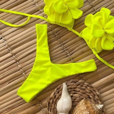 Sexy Floral Micro Bikini Set for Women 2024