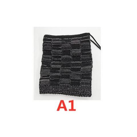 Timelesszeng2 Unisex Warm Knitted Cap Scarf with Velvet