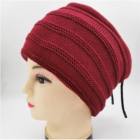 Timelesszeng2 Unisex Warm Knitted Cap Scarf with Velvet