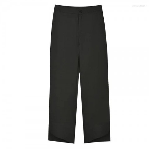 Solid Korean Style Women's Pants