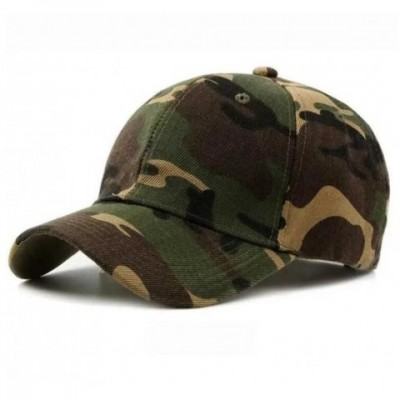 Camo Ball Caps for Unisex Wear - Blend Material, Multi Colors, Adjustable Strap
