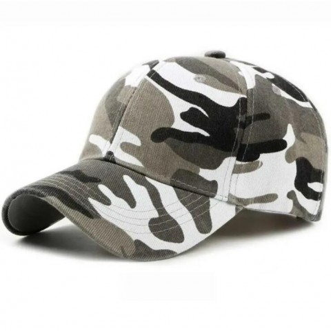 Camo Ball Caps for Unisex Wear - Blend Material, Multi Colors, Adjustable Strap