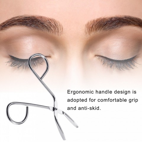 Aluminum Alloy Eyebrow Tweezer - Straight Pointed Design for Precise Plucking