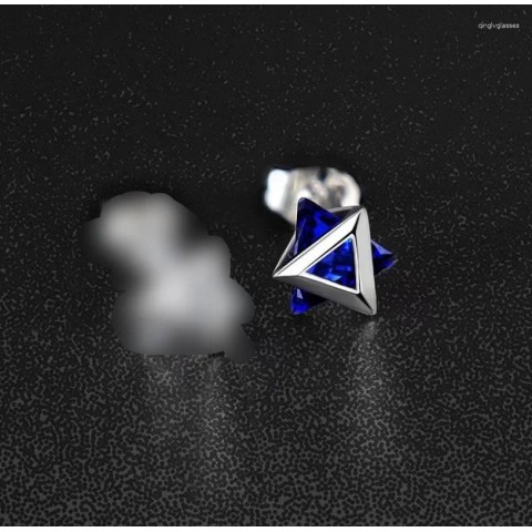 Stud Earrings for Women, Trendy Zircon Triangle Ear Nails, Personalized Fashion Jewelry