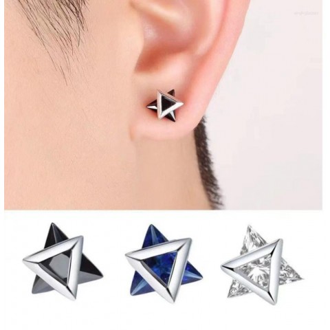 Stud Earrings for Women, Trendy Zircon Triangle Ear Nails, Personalized Fashion Jewelry