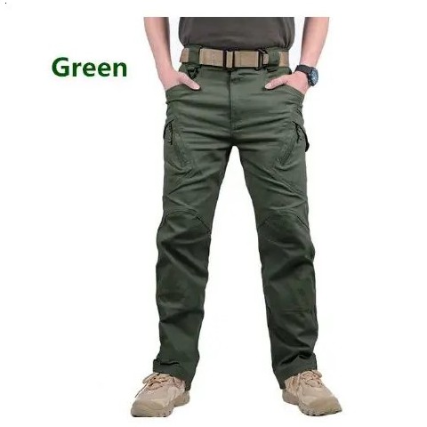 IX9 Men's Tactical Hiking Pants - Waterproof, Casual Military Style