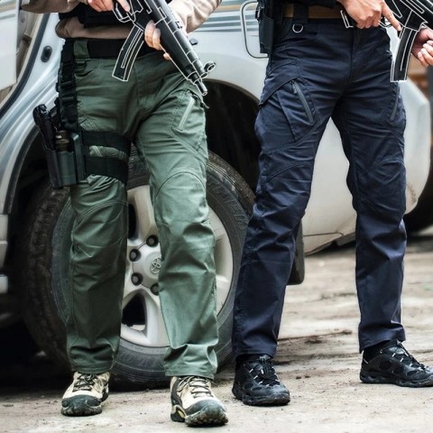 IX9 Men's Tactical Hiking Pants - Waterproof, Casual Military Style