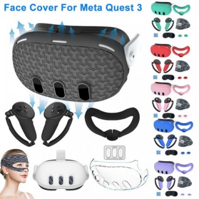 APWIKOGER Meta Quest 3 VR Protection Set with Anti-Scratch Covers
