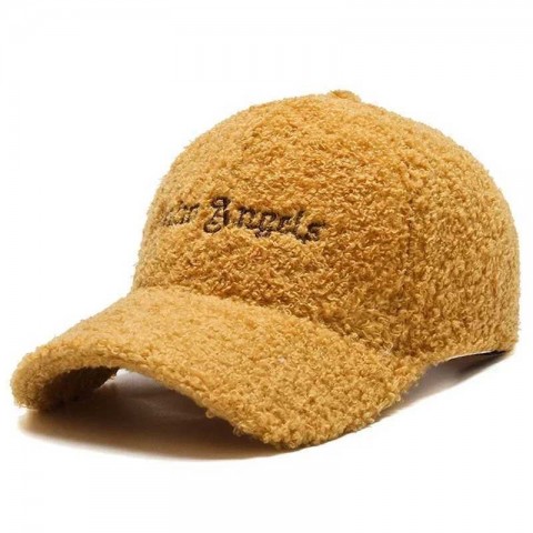 Warm Autumn/Winter Lamb Wool Fur Adjustable Duckbill Cap for Men & Women