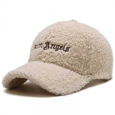 Warm Autumn/Winter Lamb Wool Fur Adjustable Duckbill Cap for Men & Women