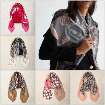 Luxury Italian Pashmina Scarf for Women, Multifunctional Beach Sunset Design, 2024 Novelty Shawl