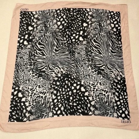 Luxury Italian Pashmina Scarf for Women, Multifunctional Beach Sunset Design, 2024 Novelty Shawl