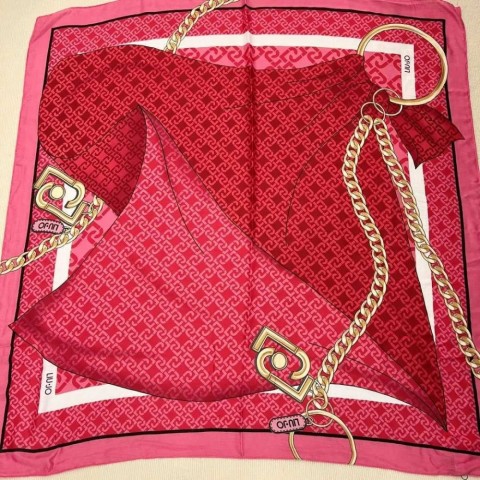 Luxury Italian Pashmina Scarf for Women, Multifunctional Beach Sunset Design, 2024 Novelty Shawl