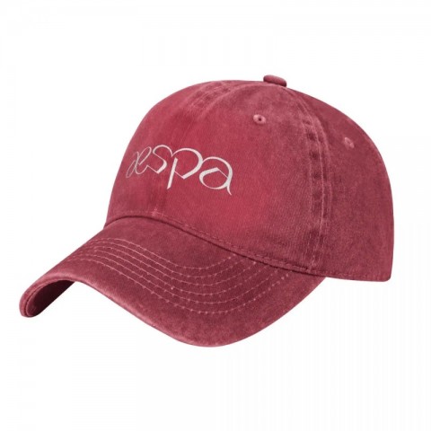 Kpop Logo Snapback Cap for Unisex - Aespas Ball Caps