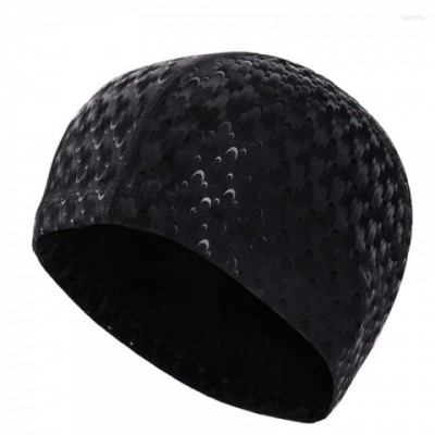 High Elasticity Beret Swim Cap for Unisex - Breathable & Non-slip Bathing Hat
