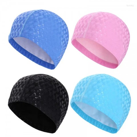 High Elasticity Beret Swim Cap for Unisex - Breathable & Non-slip Bathing Hat