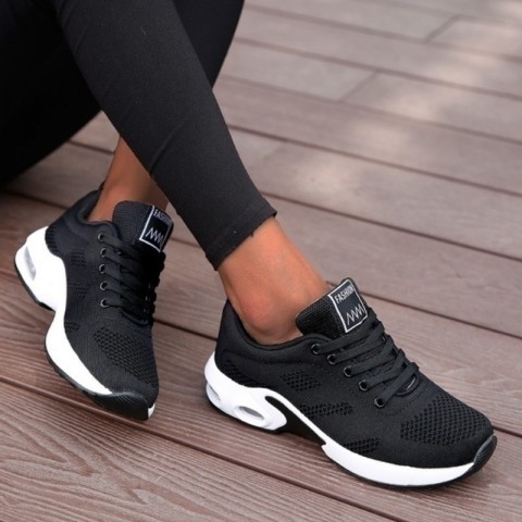 2023 Lightweight Women's Summer Mesh Sneakers Size 43 White Platform Casual Shoes