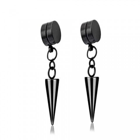 WKOUD Unisex Punk Strong Magnetic Ear Stud Set for Men - Non-Piercing Earrings