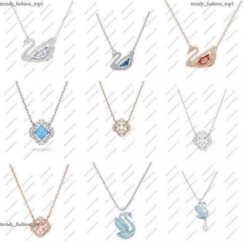 Swarovski Inspired Heart Pendant Necklace 14K Gold Plated Unisex Bohemian Jewelry