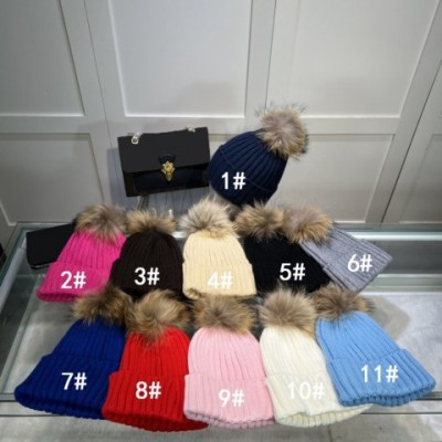 Luxury Unisex Winter Designer Beanie Caps - Warm Knit Skull Caps for Men and Women