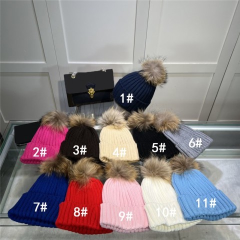 Luxury Unisex Winter Designer Beanie Caps - Warm Knit Skull Caps for Men and Women