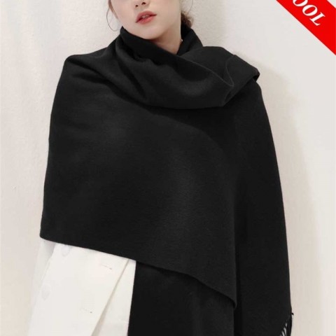 Luxury Pashmina Scarf for Women, Thick Cashmere Shawl, Warm Winter Accessory