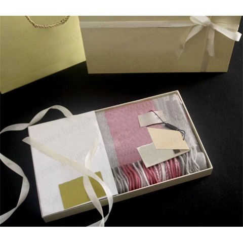 Luxury Cashmere Scarf for Unisex - Plaid Design, 8 Colors, Warm & Stylish
