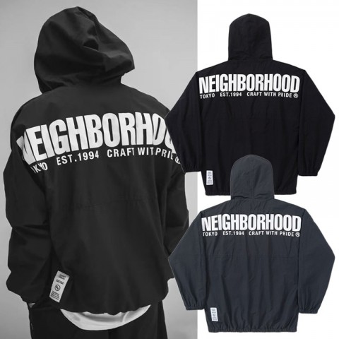 NBHD Men's Windproof and Waterproof Hooded City Boy Hoodie