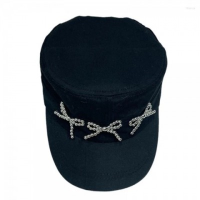 Visor Caps for Adults - Beaded Bowknot Design for Cycling & Hiking