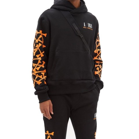 Mens Fashion Hoodies Bone Print Sweatshirt - Hip Hop Design 23FW M-3XL