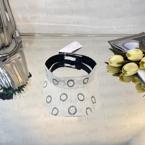 Summer Designer Unisex Ball Caps - Fashion Visors in 2 Colors
