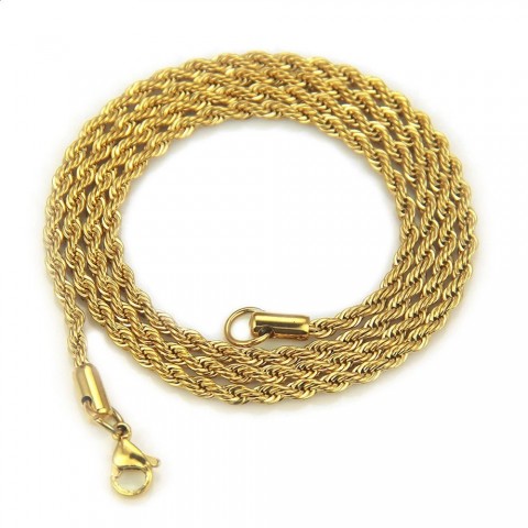 Men's Fashion Hip Hop Pendant Necklace with Double Row Spliced Letters and 13mm Cuban Chain