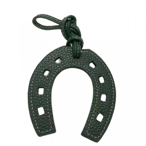 H250112 Boys Classic Leather LED Keychains with Animal Design Amber