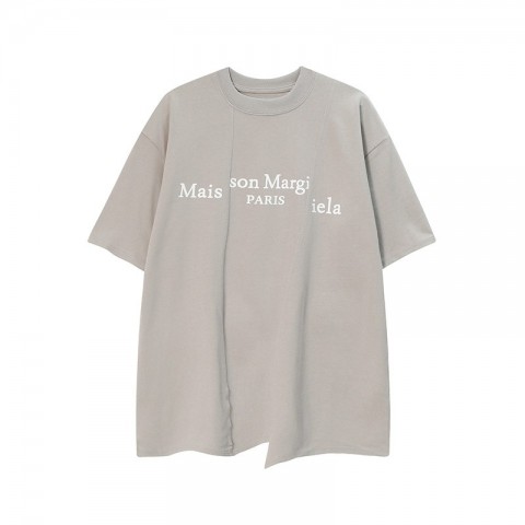 Maisonly Margielalies Men's Trendy Digital Print T-Shirts - Slim Fit Acetate Long Sleeve