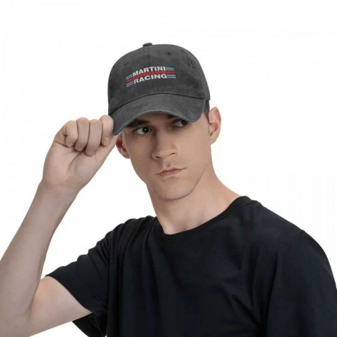 Ball Caps Summer Sun Protection Hat for Boys - Gothic Striped Nylon J250111