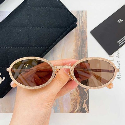 Designer Women's Arc de Triomphe Titanium Alloy Sunglasses with UV400 Protection
