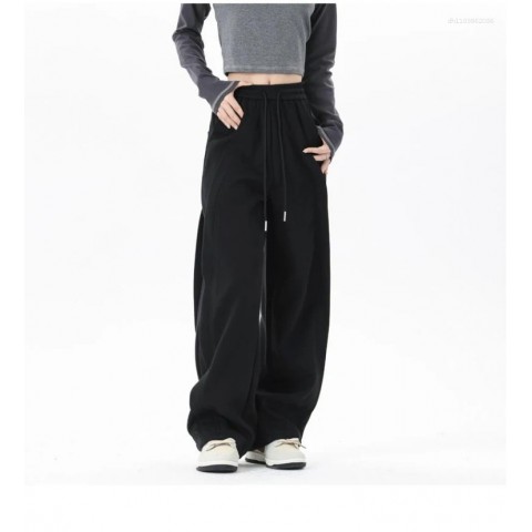 Women's Loose High-Waist Wide Leg Pants 2025 Autumn Winter