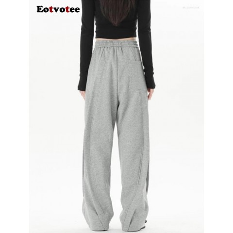 Women's Loose High-Waist Wide Leg Pants 2025 Autumn Winter