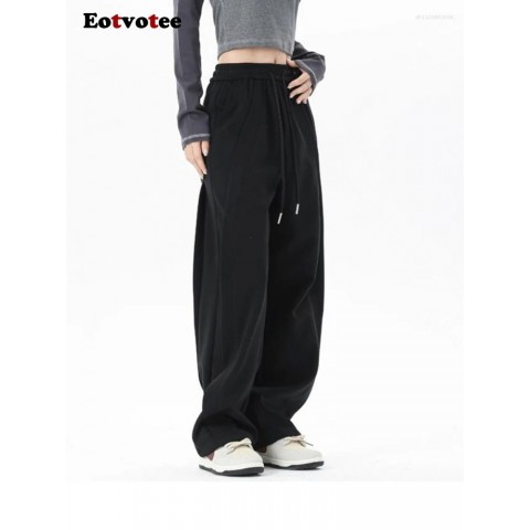 Women's Loose High-Waist Wide Leg Pants 2025 Autumn Winter