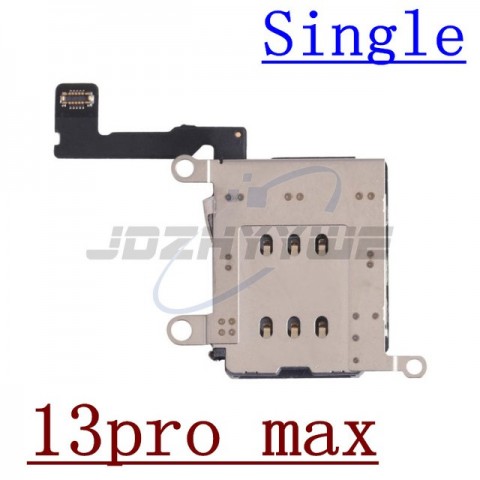 iPhone 13 Mini 14 Plus Pro Max SIM Card Slot Adapter Replacement Parts