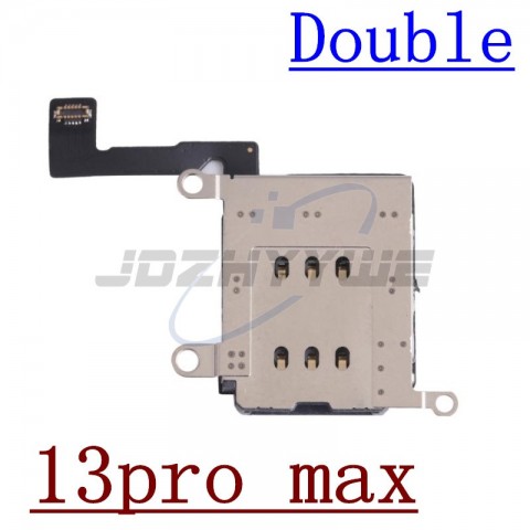 iPhone 13 Mini 14 Plus Pro Max SIM Card Slot Adapter Replacement Parts
