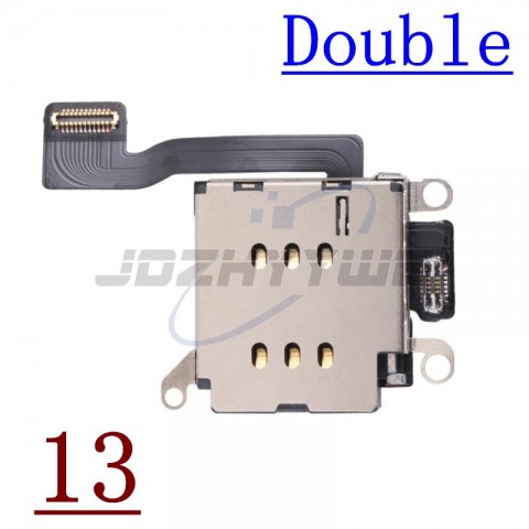 iPhone 13 Mini 14 Plus Pro Max SIM Card Slot Adapter Replacement Parts
