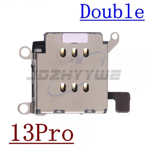 iPhone 13 Mini 14 Plus Pro Max SIM Card Slot Adapter Replacement Parts