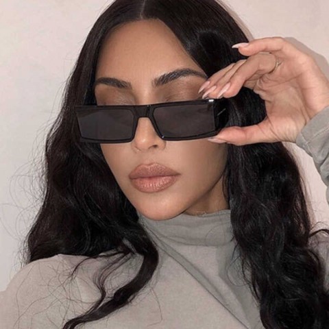Sunglasses for Women - Punk Style with Mercury Film - Red Tint - H25318