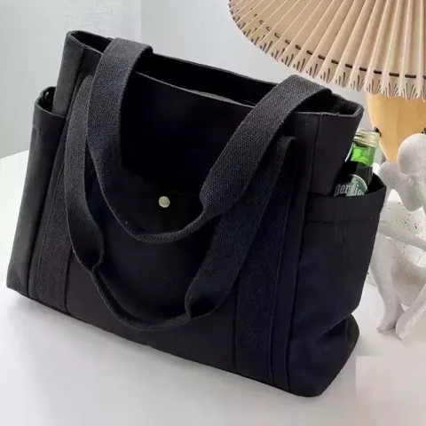 Eco-Friendly Canvas Tote Bag dh910320090 - Perfect for Work, College & Daily Commute