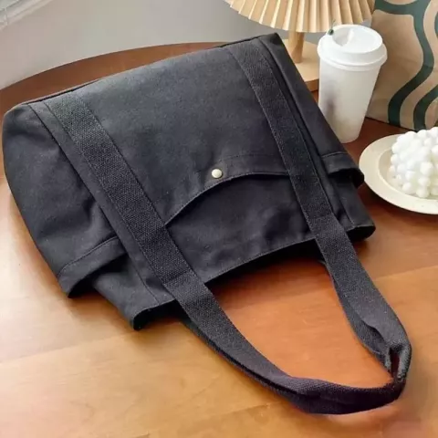 Eco-Friendly Canvas Tote Bag dh910320090 - Perfect for Work, College & Daily Commute