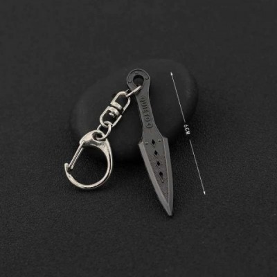Apex Legends Evil Spirit Kunai Keychain for Men, Mini Heir Butterfly Knife, 6cm Metal Pendant